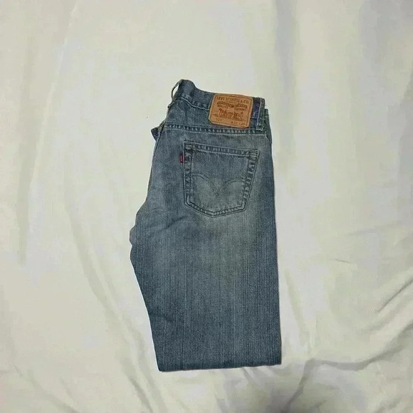 Levis 514 Slim Straight Jeans Size W 30 L 30 - Picture 1 of 3